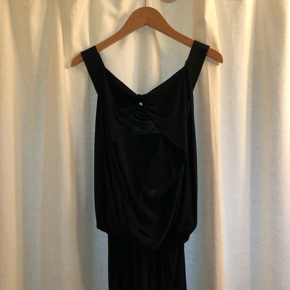 Alexander Wang Dresses & Skirts - Alexander Wang Black Leather Back Dress